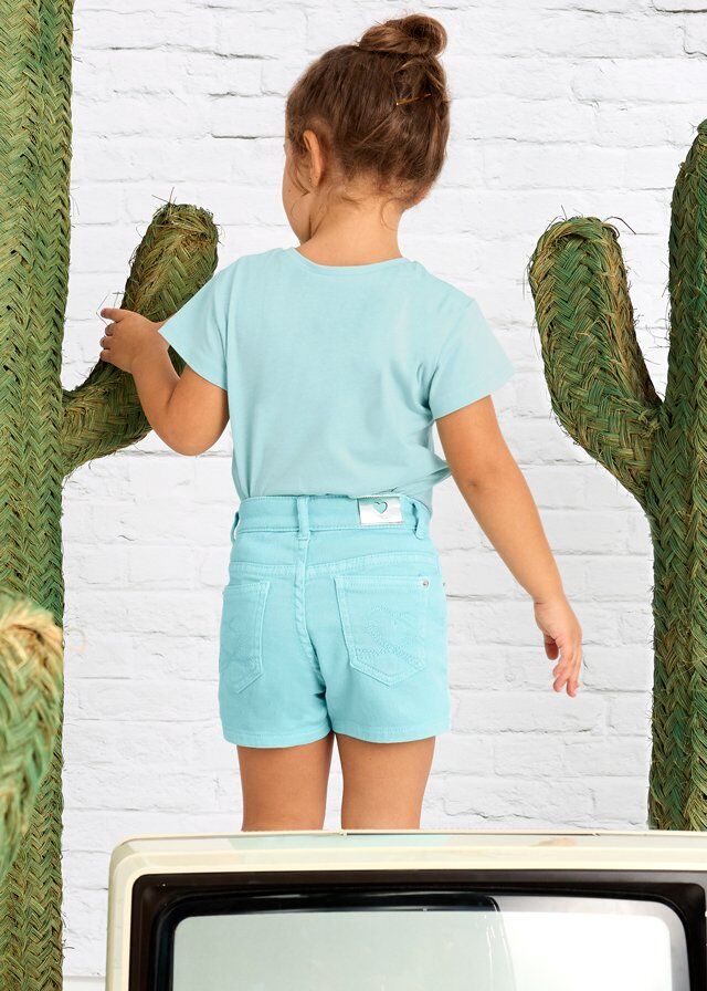 MAYORAL KIZ Şort-Gabardin 10 - Y25-80-YESIL