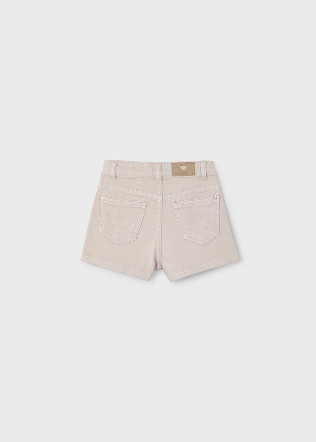 MAYORAL KIZ Şort-Gabardin 2 - Y25-83-KREM