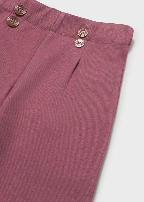 MAYORAL UZUN PANTALON SATEN ORME 3 - K26-66-PEMBE