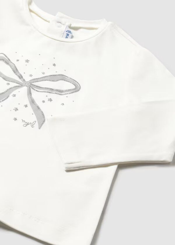 MAYORAL TISORT-UZUN KOL-BASIC 12M - K26-65-BEJ