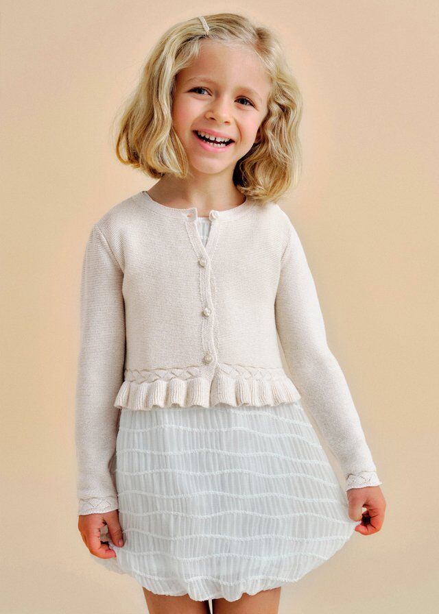 MAYORAL KIZ HIRKA ORME 7 - Y25-83-KREM